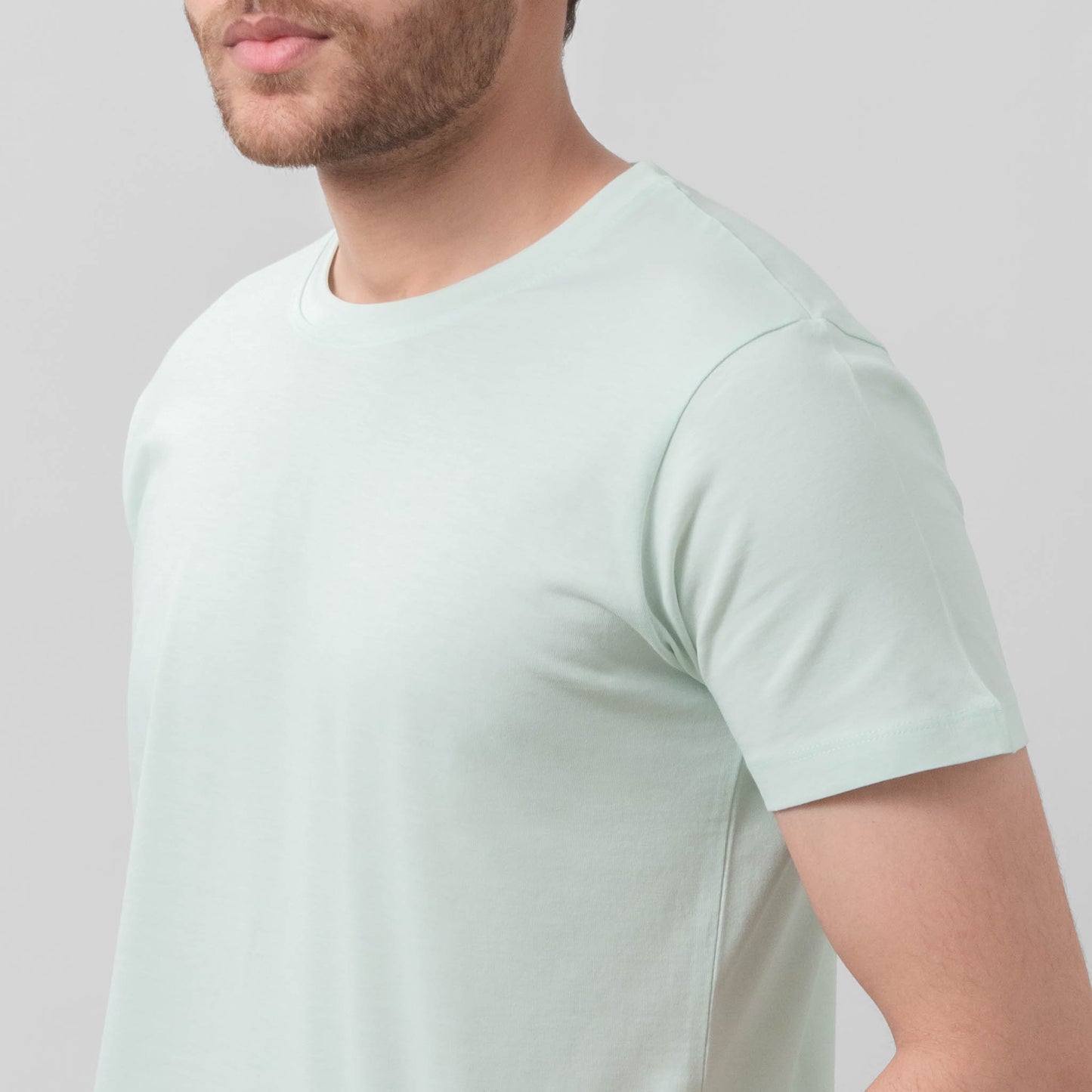 Men's Supima Air Crew - Mint Gelato